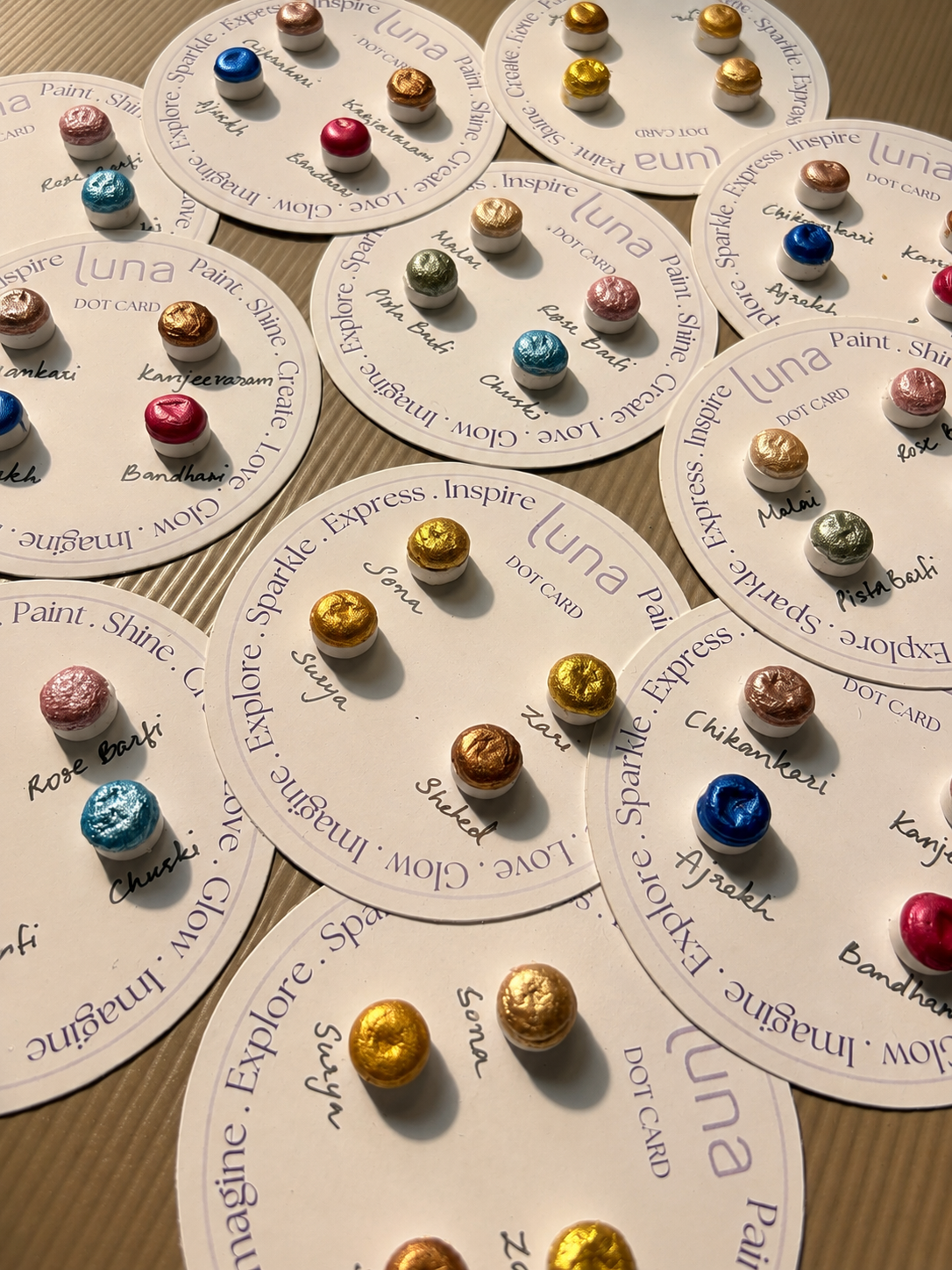 Luna Dot Cards