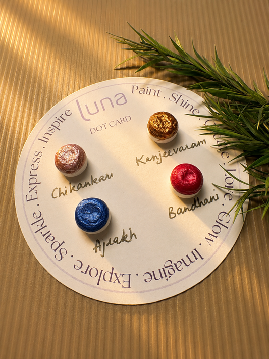 Luna Dot Card- The Almari Edit