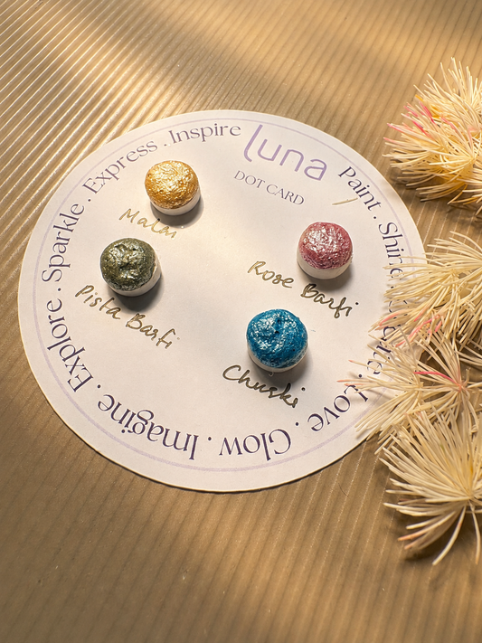 Luna Dot Card - The Mithai Shimmer Edit